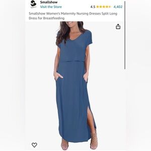 Women’s Maternity/Nursing Maxi Dress